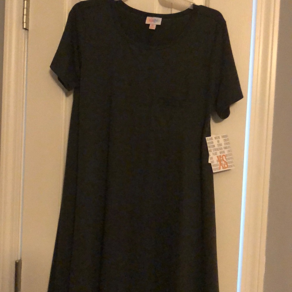 New lularoe dark grey carly